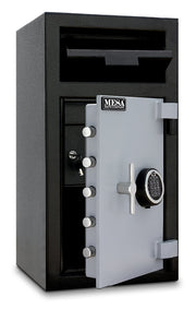 Cash Depository Safe by Mesa Safe Co. – 27.25" H x 14" W x 14" D, 1.3 cubic_feet, Black, Model MFL2714EILK