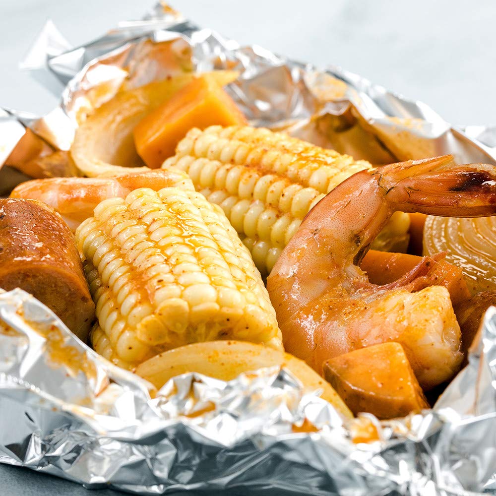 Garlic & Onion Shrimp & Crab Boil by Zatarain's – 8 fl oz, orange