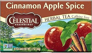 Celestial Seasonings Cinnamon Apple Spice Herbal Tea, 20 bags