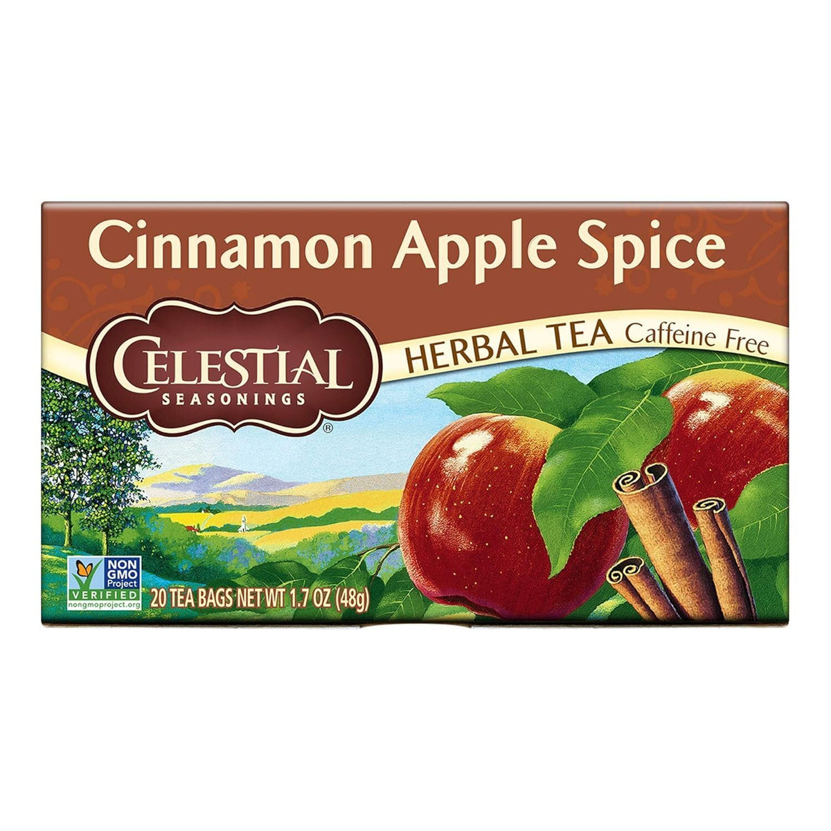 Cinnamon Apple Spice Herbal Tea by Celestial Seasonings – 20 Count (Pack of 1), Model 5310