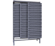 QUANTUM STORAGE SYSTEMS 77" H x 48" W x 18" D / 720 Drawers Free Standing Slider Systems Gray / Gray Storage Racks