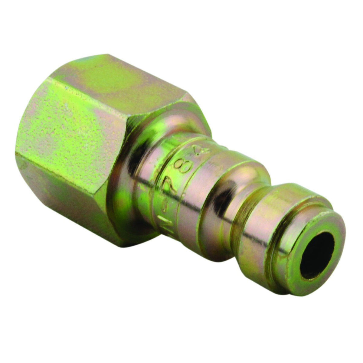 S-784 1/4"" FNPT T Style Plug - Pack of 2" by Milton –, Alloy Steel, Multicolor, Model S784