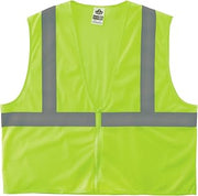 Ergodyne unisex adult Reflective Safety Vest, High Visibility Mesh, Closure