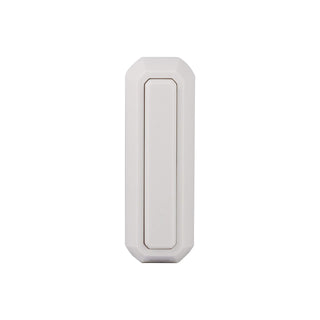 Direct Wire Push Button Doorbell by Philips – Doorbell Replacement, White, Model DES4111R/27