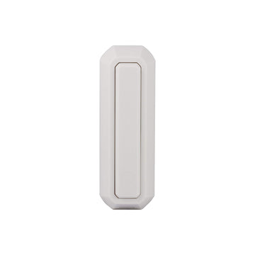 Direct Wire Push Button Doorbell by Philips – Doorbell Replacement, White, Model DES4111R/27