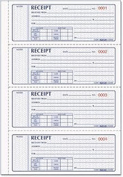 Rediform Office Products - Book,Money Rceipt,3Pt,Wht