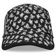 Ghostly Halloween Running Hat by Headsweats – Polyester, Black/Ghost