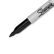 Sharpie Black / 1 Count (Pack of 5) / Permanent,Fine Permanent Markers