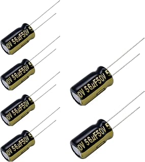 Replacement for 6 pcs Panasonic FM Series Capacitors 50V 56uf Low ESR Impedance 105°C