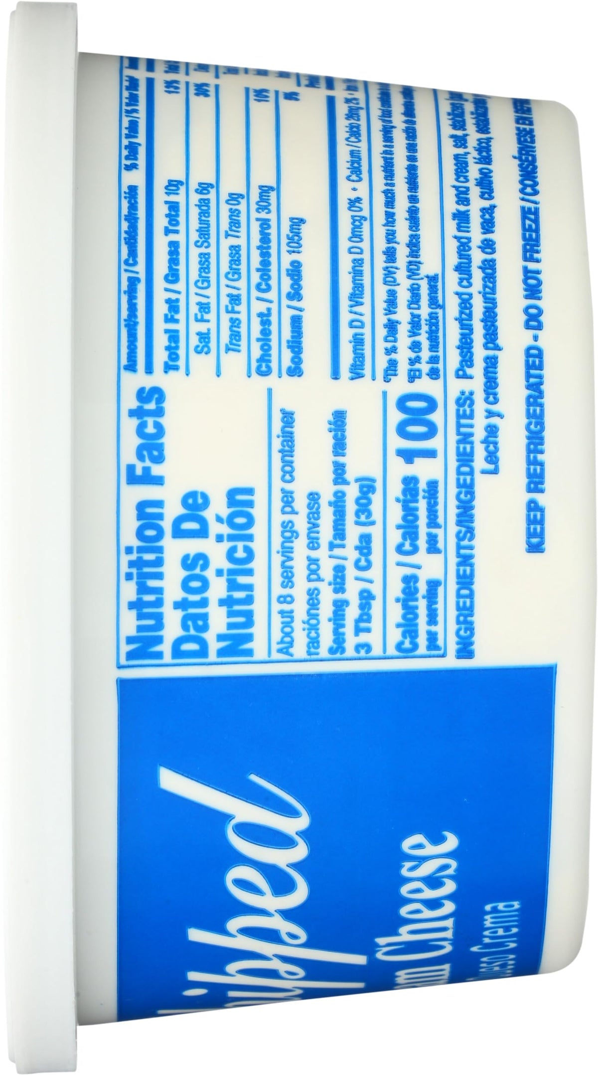 Whipped Cream Cheese by SMITHFIELD – 8 Ounce (Pack of 1)