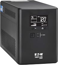 Eaton Tripp Lite SMART1000LCDTNC 1000VA Cloud UPS 600W 10 Outlets AVR LCD | Battery Backup Surge Protector, 5ft Extension Cord, 3-Year Warranty