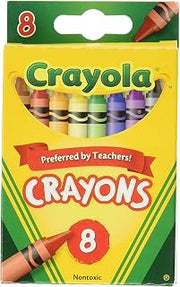 Crayola Crayons,8 Count (52-3008), Pack of 9