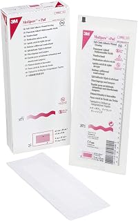 Medipore +Pad Soft Cloth Adhesive Wound Dressing, 3 1/2" x 10", 25/Bx, 3M3571