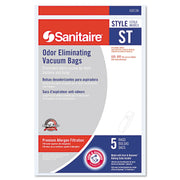 Electrolux Sanitaire 63213B10 Eureka Disposable Bags for SC600 & SC800 Series Vacuums 5/Pack