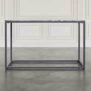 Wynn 50" Modern Luxe Solid Marble Sofa Console Table by Jofran Inc. – Marble, Grey Marble, Model 2568-4
