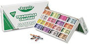 Crayola Classpack Triangular Crayons, 16 Colors, 256/BX, Sold as 1 Box