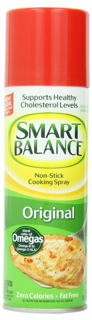 Non-Stick Cooking Spray by Smart Balance – 6 Ounce (Pack of 12), Pack of 12, Model 3377604510