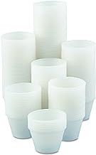 Dart P400N 4 oz Translucent PS Portion Container (Case of 2500)