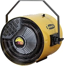 Fostoria YES30483A 30KW 480V 3Ph Wall/Ceiling Mount Electric Fan Forced Salamander. 102,390 Btu capacity 36A for Warehouse Industrial use
