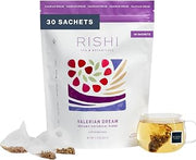 Rishi Tea Valerian Dream Organic Sachet Tea Bags, Caffeine Free, 30ct