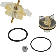 Febco RK-765 Series 1/2" and 3/4" Bonnet and Poppet Assembly Kit, Includes O-ring, E-ring, Washer, Stem, Rubber Disc, Genuine Factory Replacement Parts