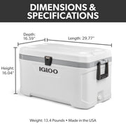 Igloo 70Qt / Medium / 70 QT Coolers