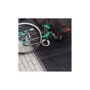Mats for Professional Use Oct-O-Flex Bevelled outdoor rubber entrance mat by Notrax – ys/m, Rubber, Black, Model 599B7090OB