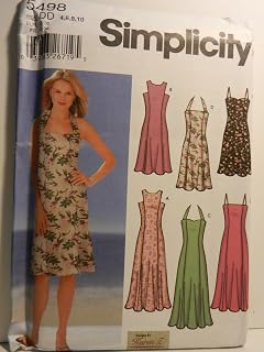 Simplicity 5498 Size DD 4-10