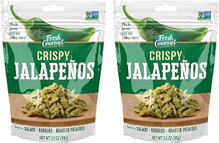 Fresh Gourmet Lightly Salted Crispy Jalapenos 3.5 Ounce (Pack of 2)