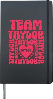 Team Taylor Love Hardcover Journal, Black