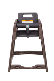 Diner High Chair Brown by Koala Kare – Plastic, Brown, Model kb950-09
