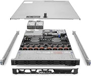 Dell PowerEdge R640 NVMe Server 2.10Ghz 48-Core 768GB RAM 153.6TB Storage Rails (Renewed)