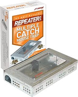 JT Eaton Repeater Multi-Catch Mouse Trap, Clear Window, Case of 6