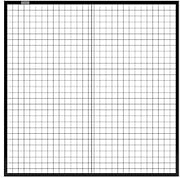 Global Industrial Machine Wire Guard Panel, 5'W, Black