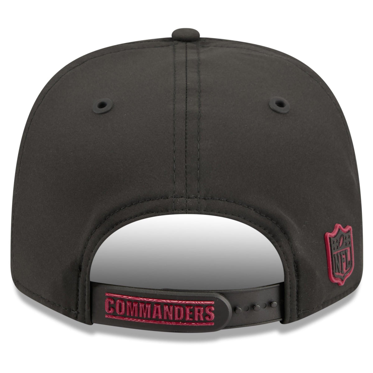 Men's Black Washington Commanders 2026 Sideline 9SEVENTY Adjustable Hat by New Era – 84% Polyester/16% Elastane, Washington Commanders, Black, Model 26 Nfl Sideline 9seventy Ss