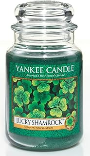 Yankee Candle Large Jar 22 oz. "Lucky Shamrock"