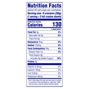 Honey Maid 25.6 Ounce (Pack of 1) / 1 Graham Crackers