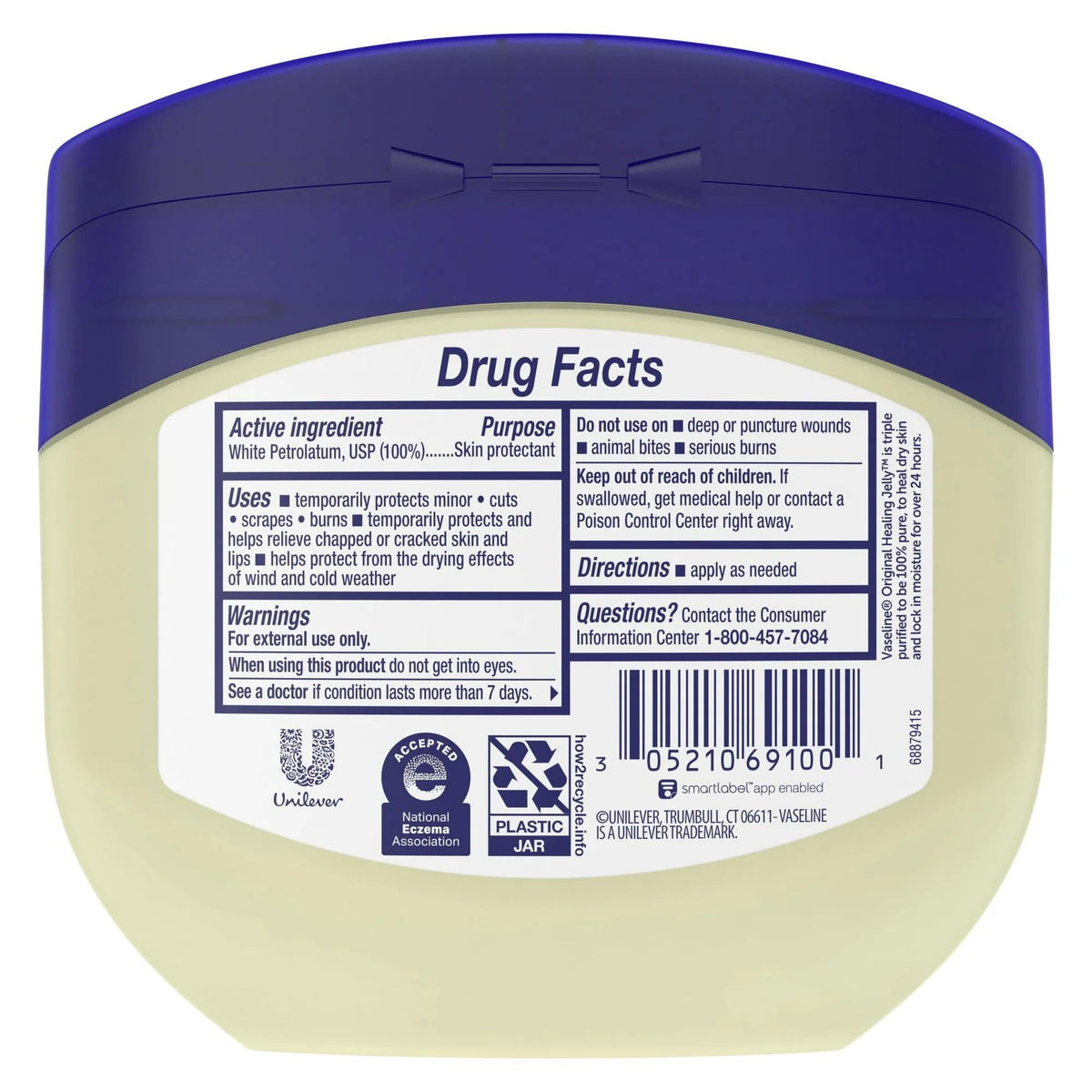 Vaseline 7.5 Ounce (Pack of 2) / 2 Ointments