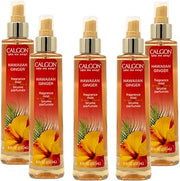 Calgon Hawaiian Ginger Fragrance Body Mist 8 oz (Pack of 5)
