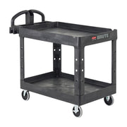 Rubbermaid Commercial Products Black / Small / 2-Shelf Utility Carts