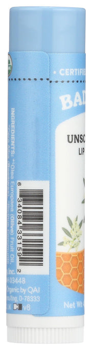 Lip Balm Stick by Badger – 0.15 Ounce (1 Count), Clear, Model 720101
