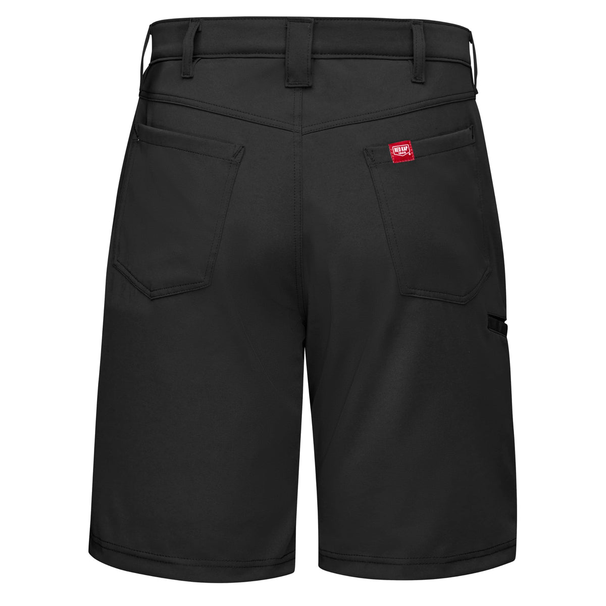 Men's Cooling Work Short by Red Kap – Polyester, Black, Model TPM4BK 52 10