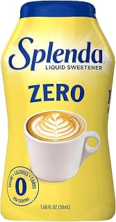 SPLENDA Zero Liquid No Calorie Sweetener, Original 1.68 Fl Oz