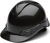 Pyramex Safety HP44117S Ridgeline Cap Style Hard Hat, One Size, Gray (Shiny Black Graphite Pattern)