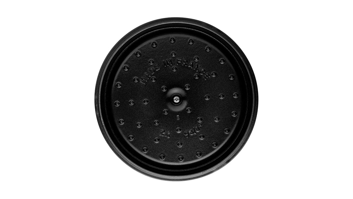 Cocotte Round 24 cm La Mer by STAUB – 24cm, 3.8 liters, Cast Iron, La Mer, Model 40508-654-0
