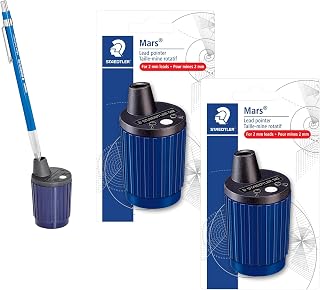 STAEDTLER Mars Mechanical Pencil Sharpener, 2-Pack