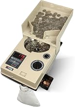 Cassida Compact & Portable Coin Counter/Off-Sorter (C500), Tan, Black