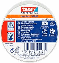 tesa 53988-00141-00 - Homologated Insulation Tape Series 540000-25 m x 25 mm White