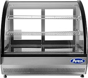 Atosa Curved Glass Refrigerated Deli Case, Countertop