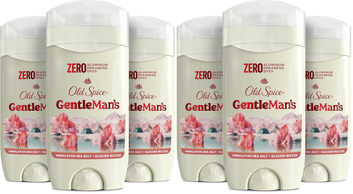Old Spice Himalayan Sea Salt + Glacier Water / 3.0 Ounce (Pack of 6) / 6 Deodorant